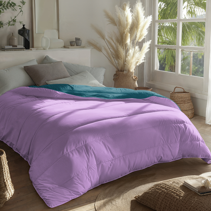 Zelesta Royalbed - Petrol & Purple