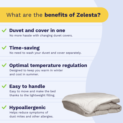 Zelesta Easybed Light - Taupe & Linen